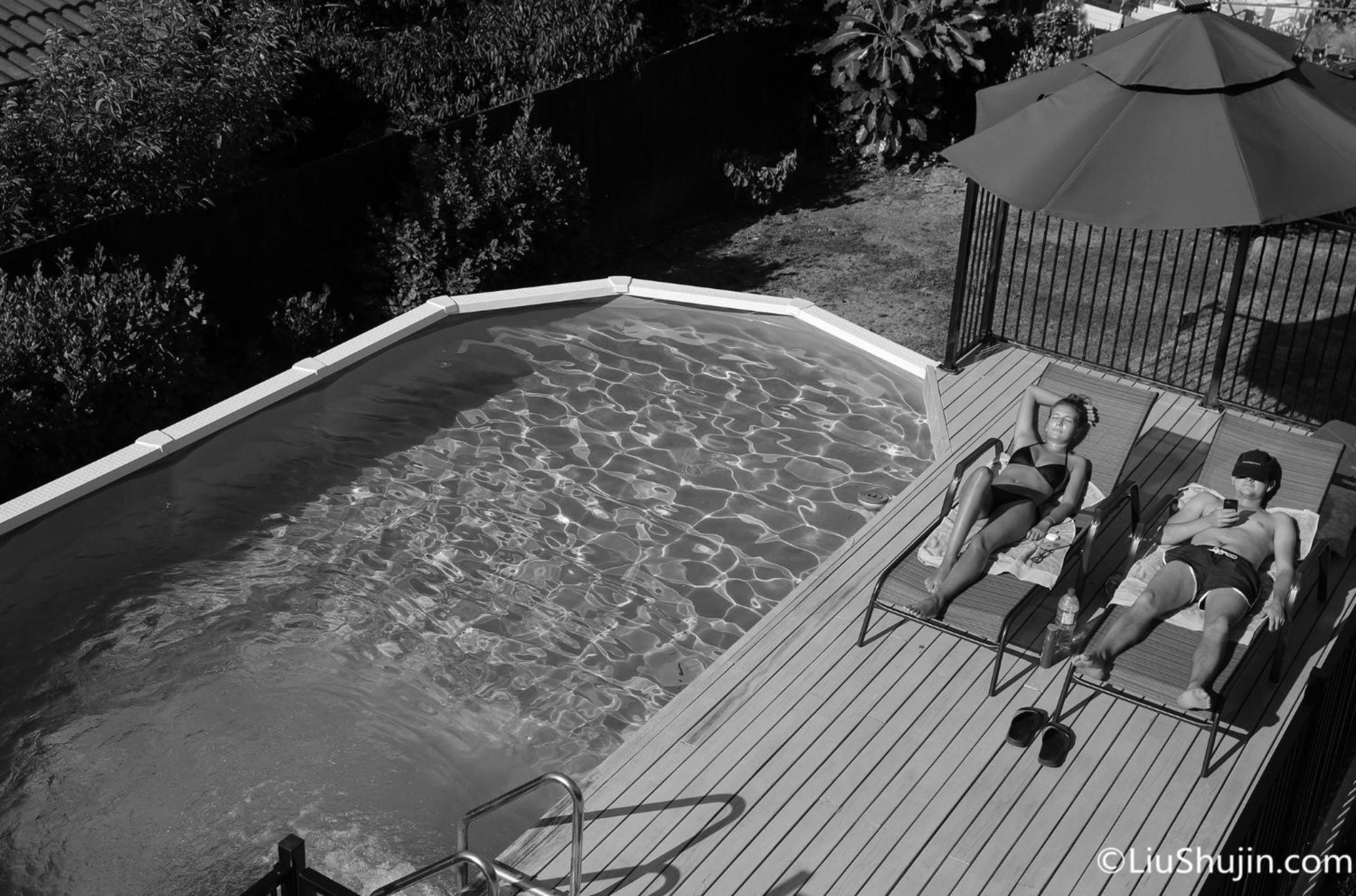 Swimming pool view&new furnished room Auckland Zewnętrze zdjęcie